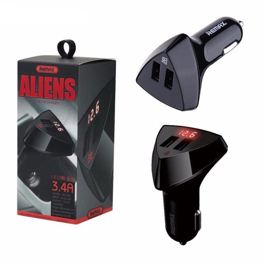 REMAX Aliens Car Charger 2 USB Port 3.4A